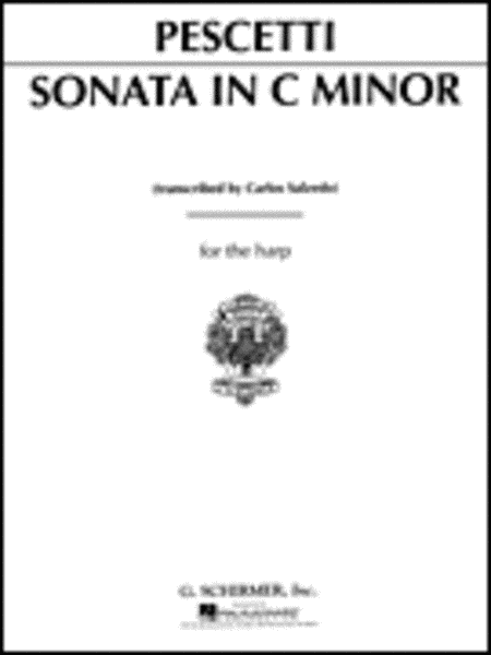 Sonata In C Minor For The Harp