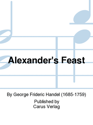 Book cover for Alexander's Feast