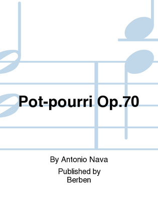 Book cover for Pot-pourri Op. 70