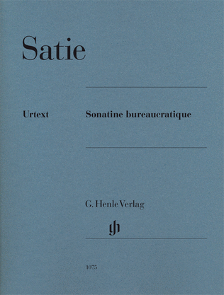 Book cover for Erik Satie – Sonatine bureaucratique