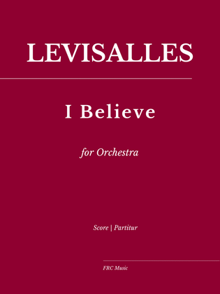 Book cover for I Believe