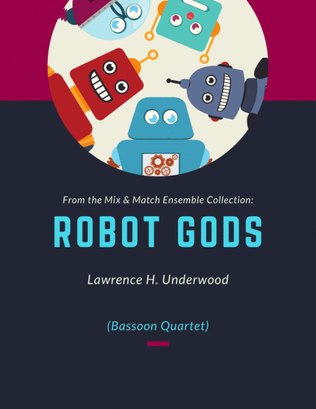 Book cover for Robot Gods