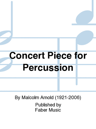 Book cover for Concert Piece for Percussion