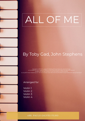 Book cover for All Of Me