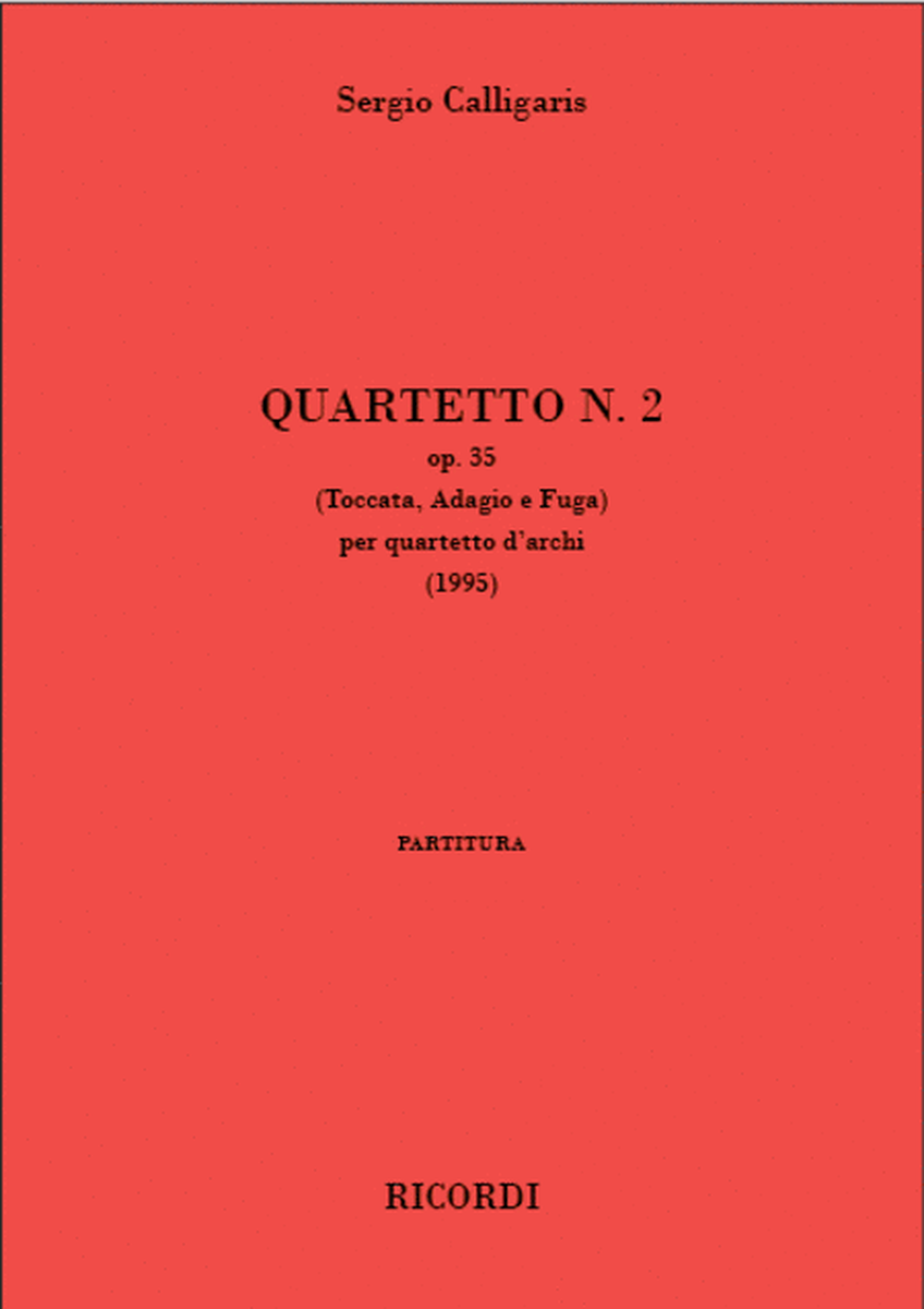 Quartetto no. 1 op. 35