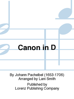 Book cover for Canon in D