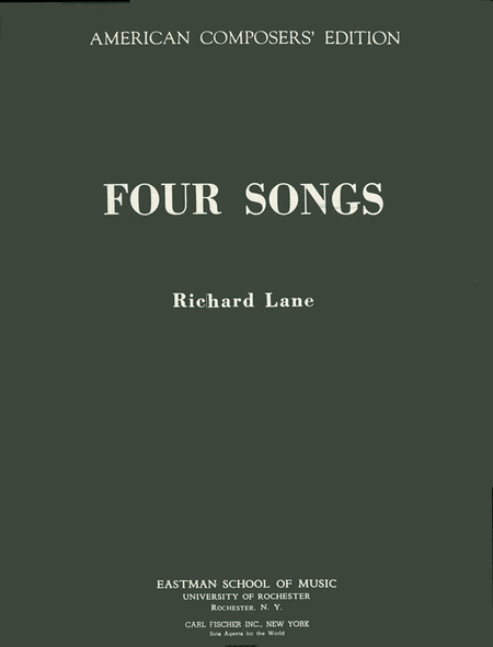 Richard Lane : Four Songs