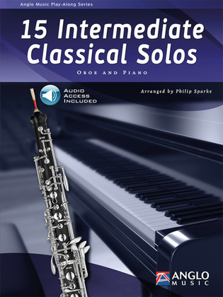 Book cover for 15 Intermediate Classical Solos