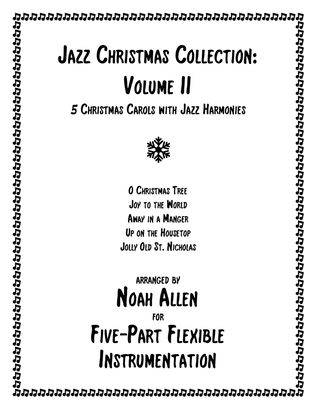 Book cover for Jazz Christmas Collection: Volume II (Five-Part Flexible Instrumentation)