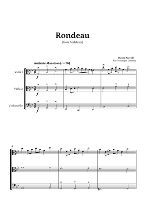 Book cover for Rondeau from "Abdelazer Suite" by Henry Purcell - For Two Violas and Cello