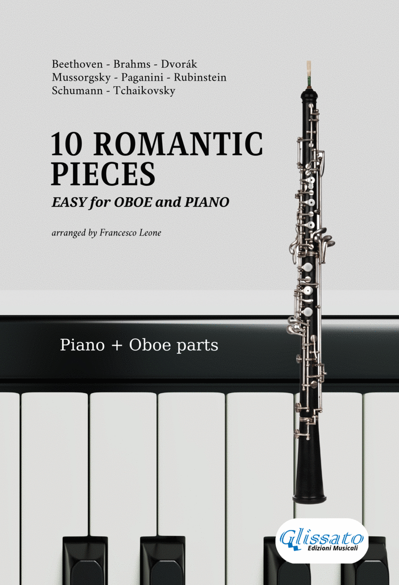 10 Easy Romantic Pieces - for Oboe and Piano image number null