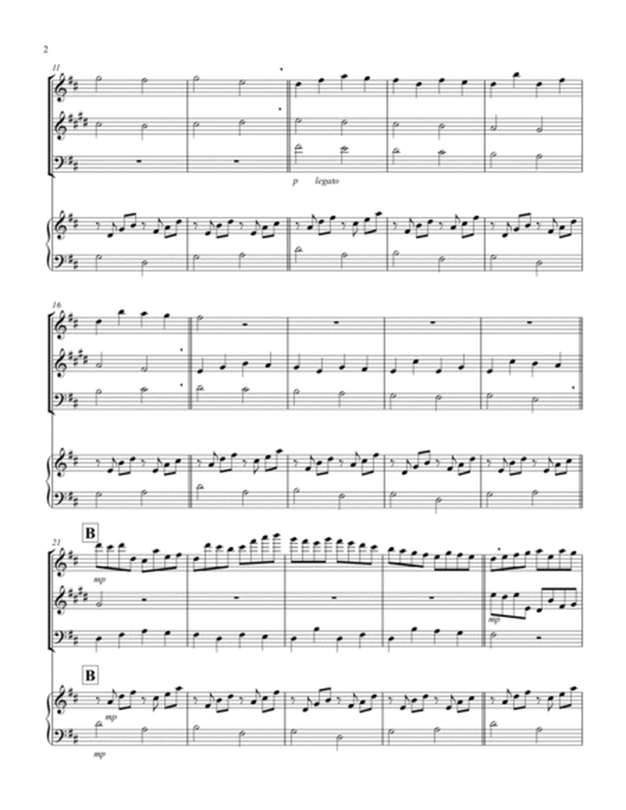 Canon in D (Pachelbel) (D) (Woodwind Trio - 1 Oboe, 1 Clar, 1 Bassoon), Keyboard)
