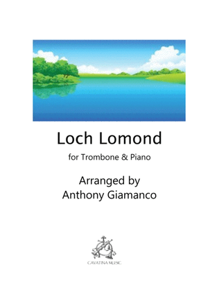 Book cover for Loch Lomond (for trombone and piano)