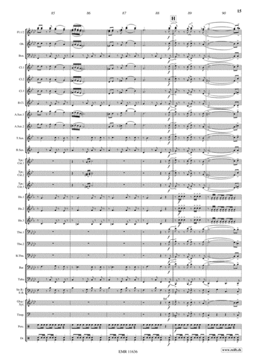 For Your Eyes Only by Bill Conti Concert Band - Sheet Music