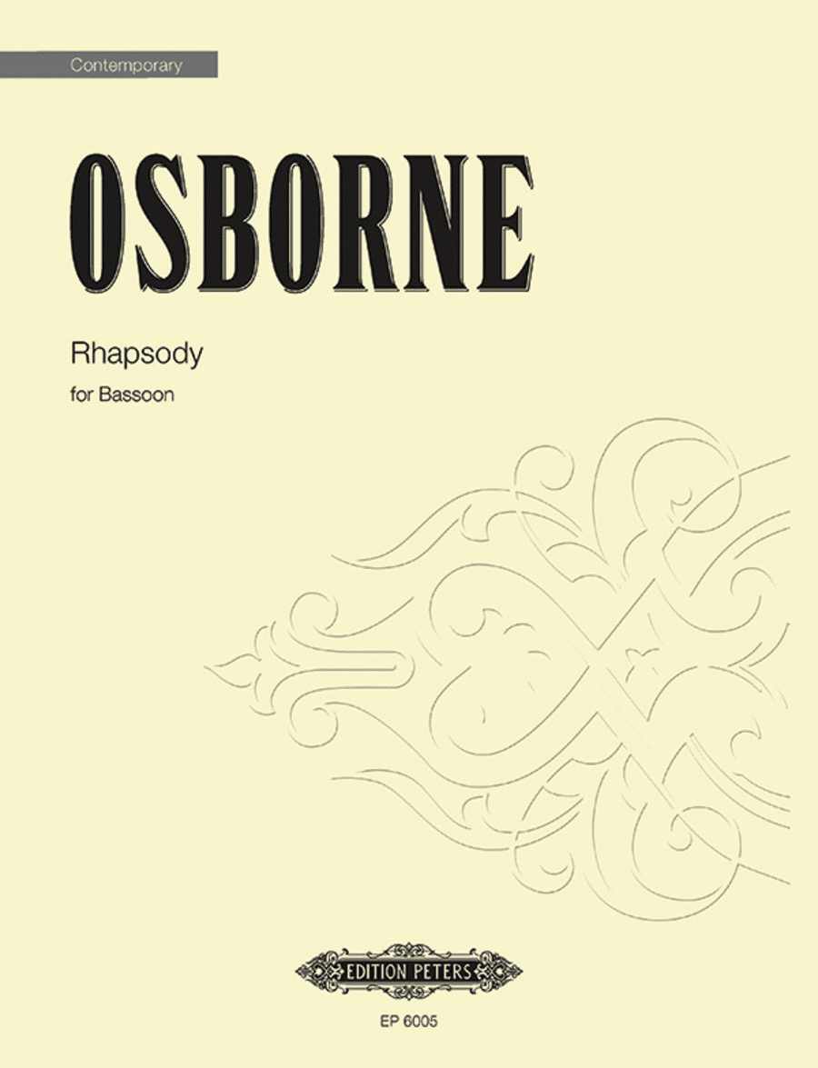 Willson Osborne: Rhapsody For Bassoon