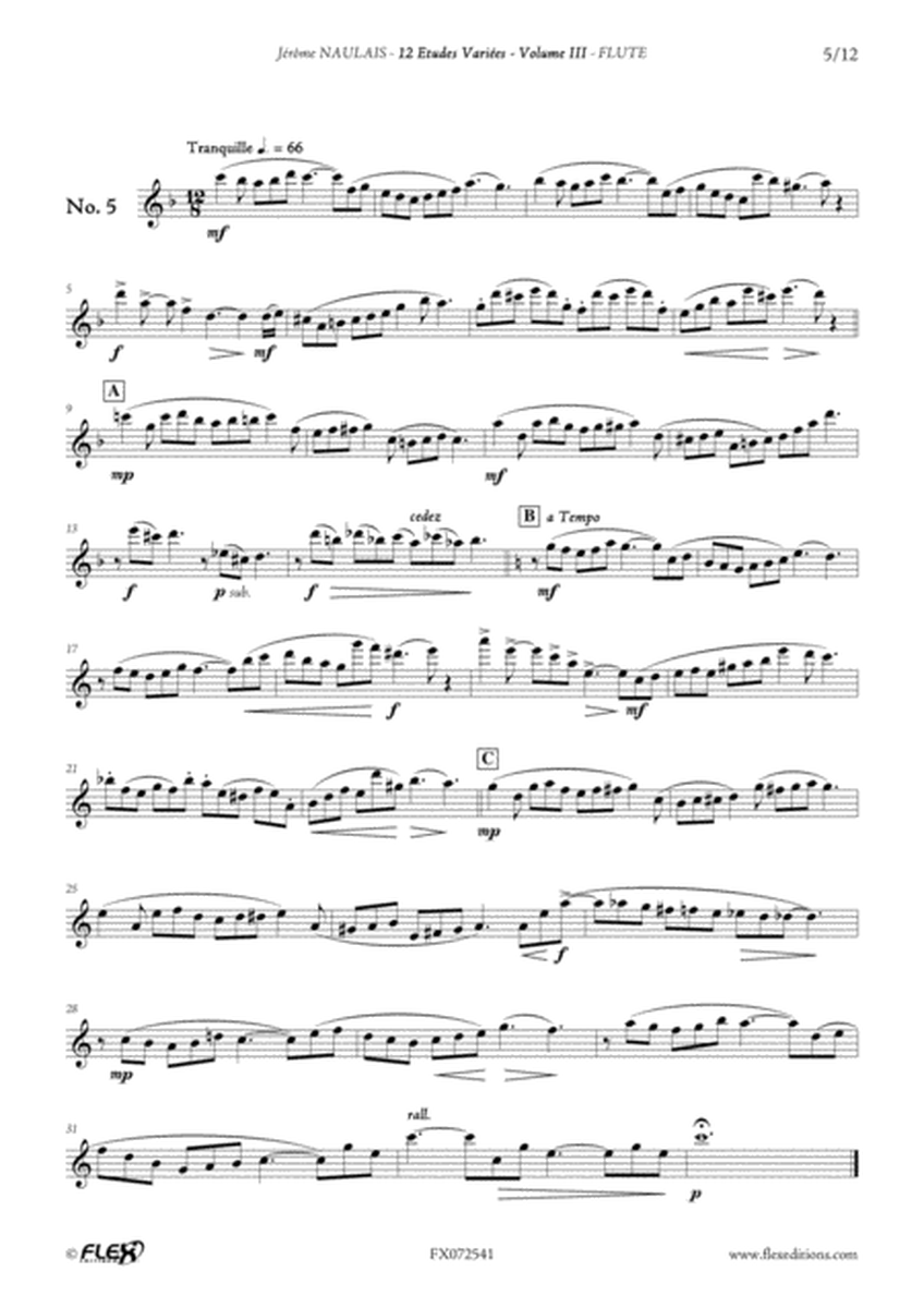 12 Etudes Variees - Volume III image number null