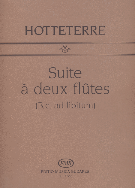 Suite A Deux Flutes Op. 2, No. 6 (B. C. Ad Lib.)