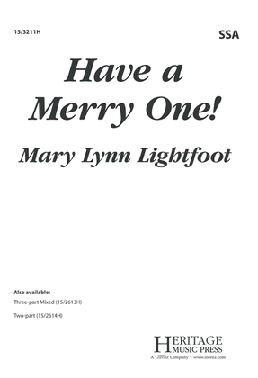 Book cover for Have a Merry One!