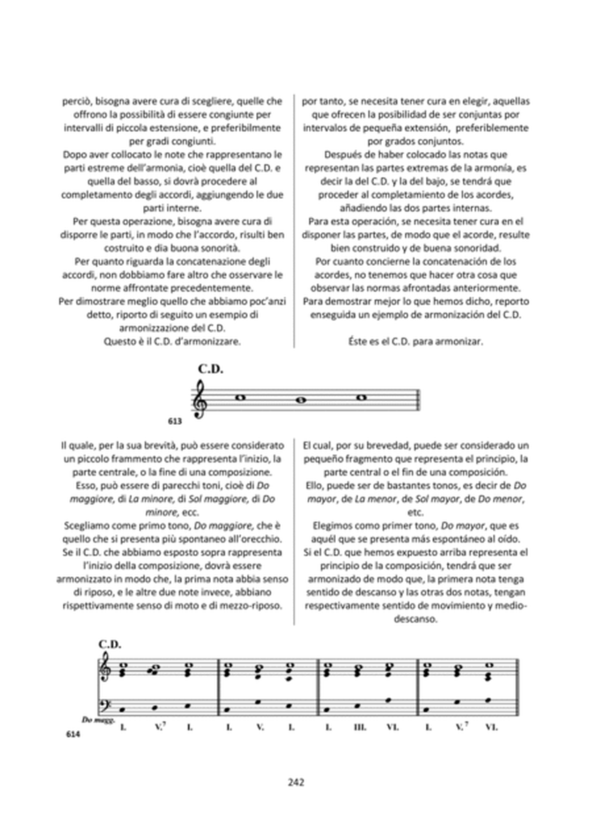 Harmony and Composition (Italian / Spanish) - Chapter 21 of 25