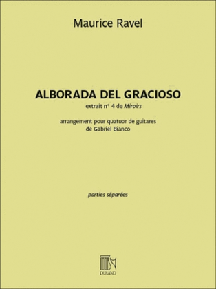 Book cover for Alborada del Gracioso