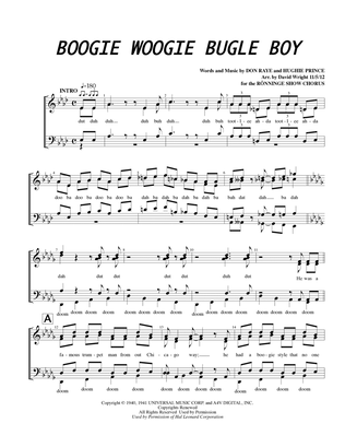 Book cover for Boogie Woogie Bugle Boy