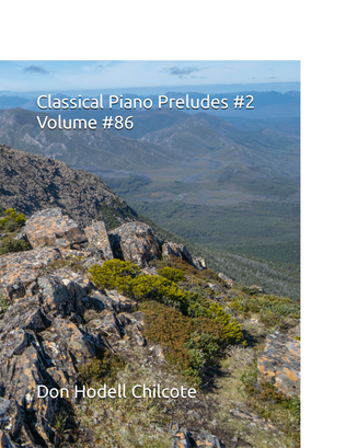 Book cover for Classical Piano Preludes #2 Volume #86