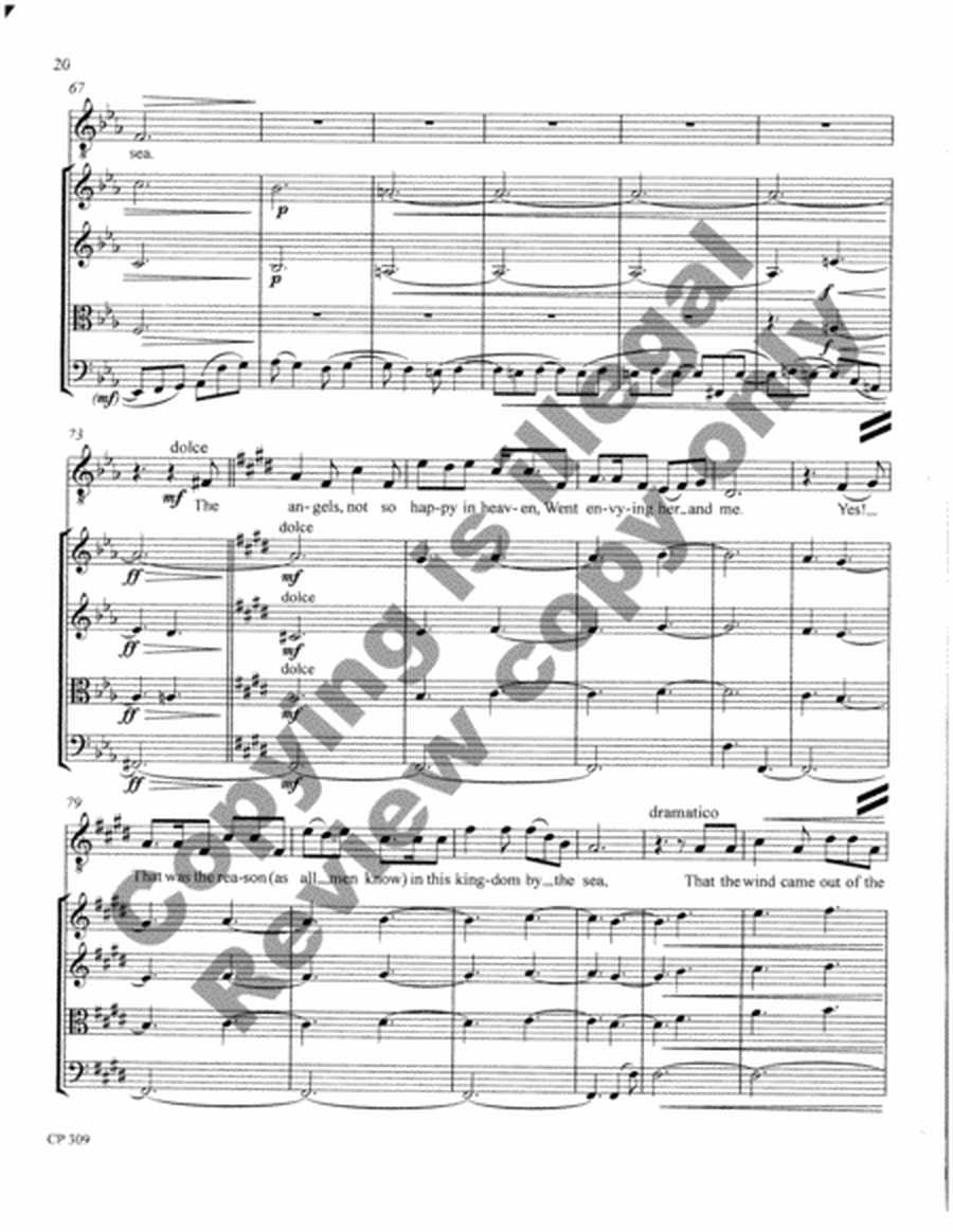 Songs of Laughter, Love, & Tears (Full Score & Parts) image number null