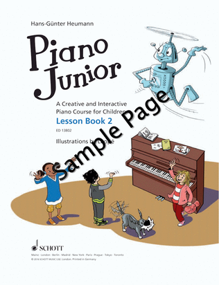 Piano Junior: Lesson Book 2