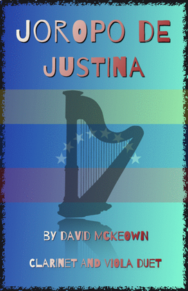 Joropo de Justina, for Clarinet and Viola Duet