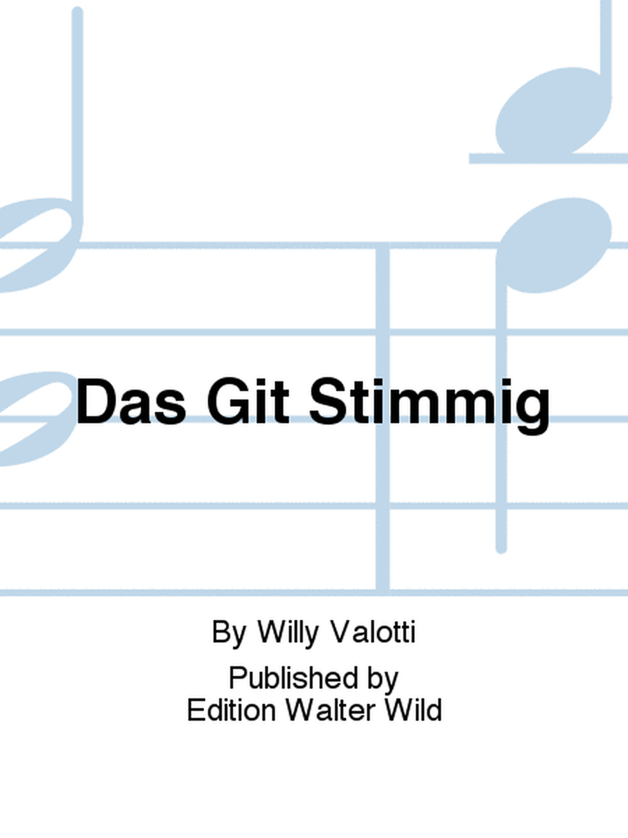 Das Git Stimmig