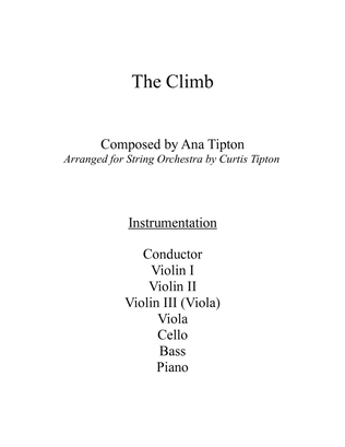 Book cover for The Climb