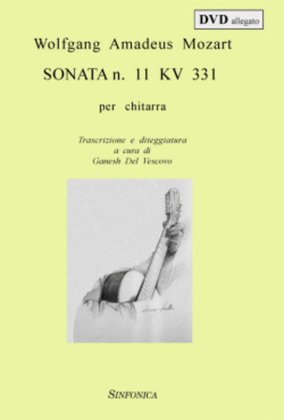 Book cover for Sonata N.11 Kv 331 (Ganesh)