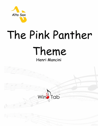 Book cover for The Pink Panther