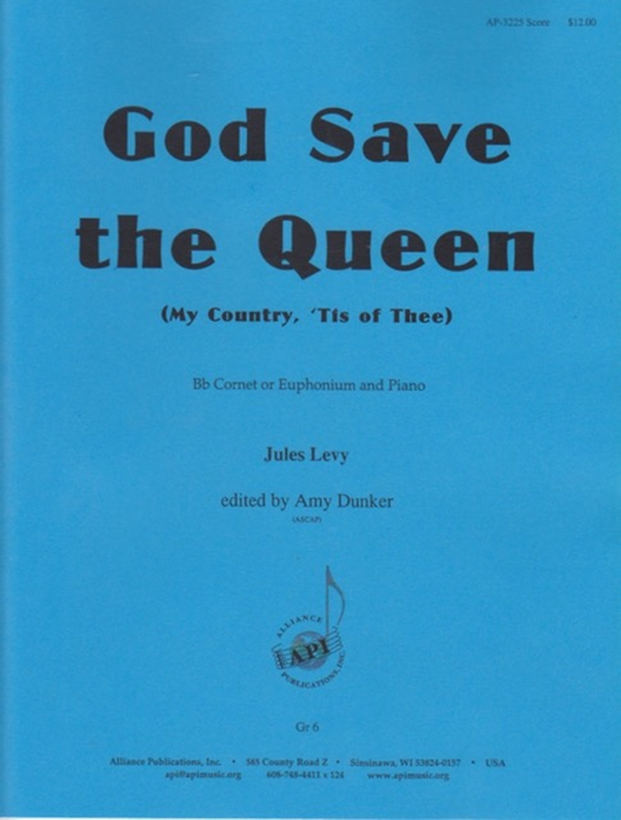 God Save the Queen (My Country 'Tis of Thee ) Trumpet/Piano