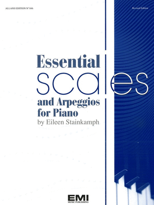 Book cover for Essential Scales And Arpeggios