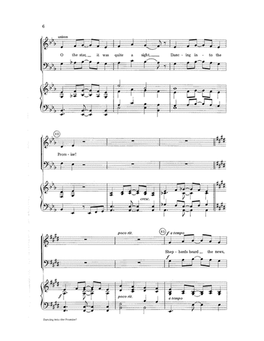 Dancing Into the Promise by John Carter 3-Part - Digital Sheet Music