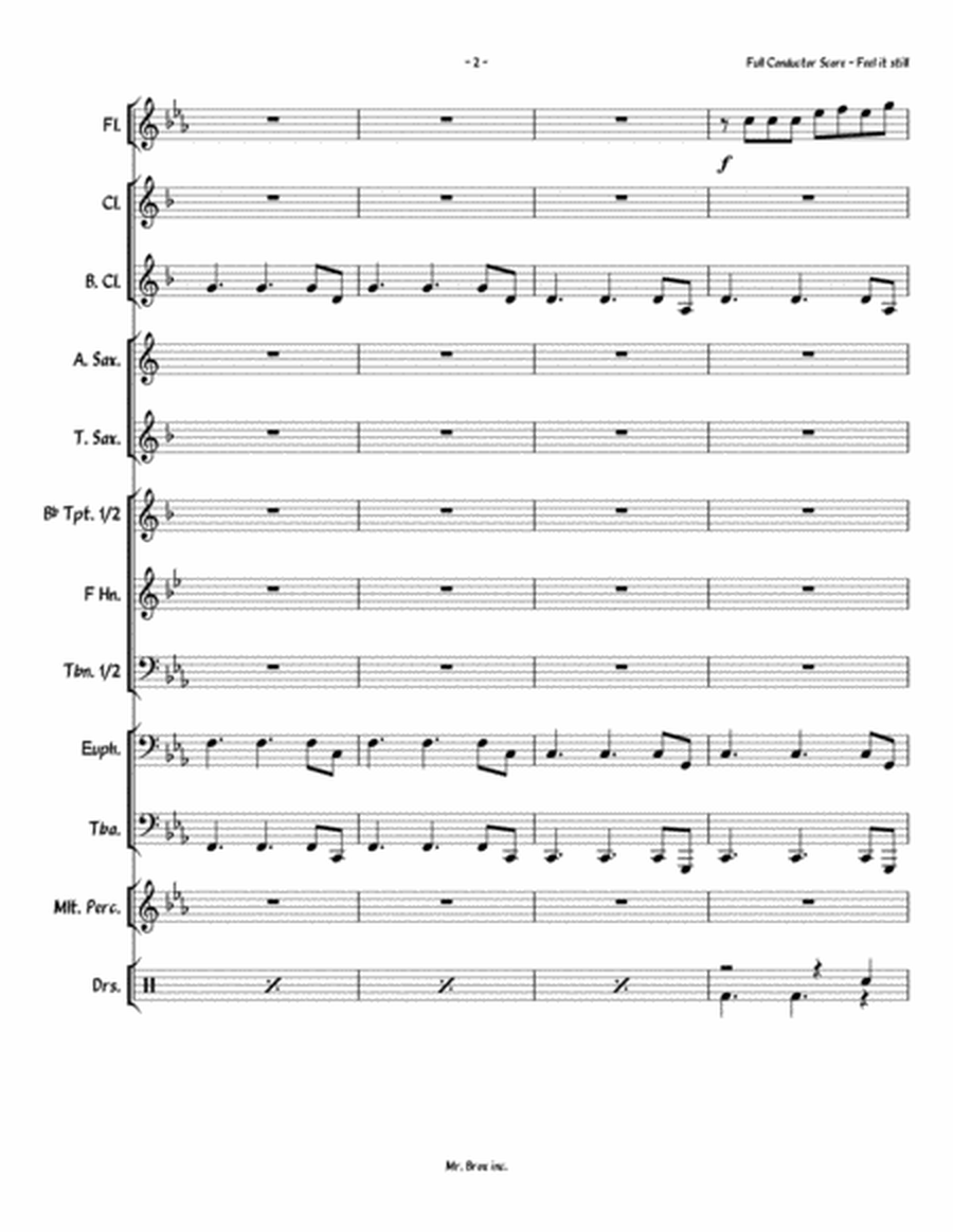 Feel It Still - Big Band Arrangement image number null