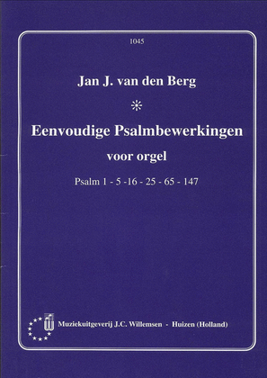 Book cover for 6 Eenvoudige Psalmbewerkingen