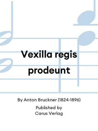 Book cover for Vexilla regis prodeunt