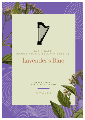 Book cover for Lavender's Blue - Small Harp (range from one octave below middle C)