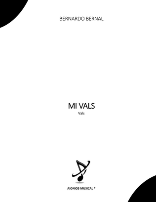 Book cover for Mi vals - Vals