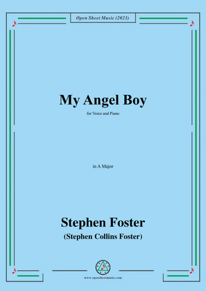 Book cover for S. Foster-My Angel Boy,in A Major
