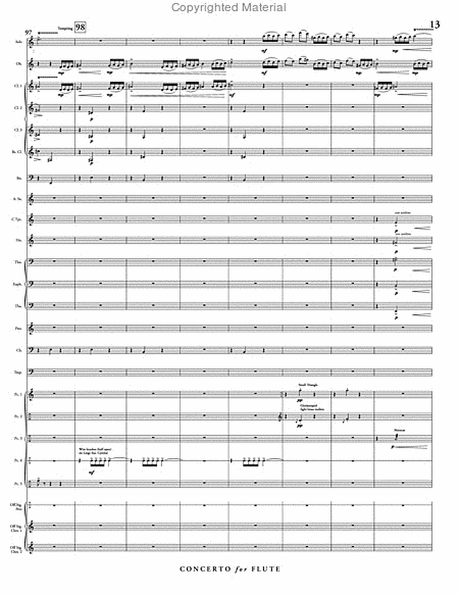 Concerto for Flute & Wind Ensemble image number null