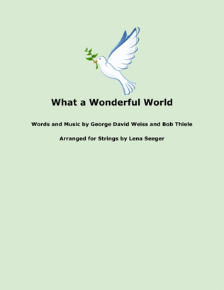 Book cover for What A Wonderful World