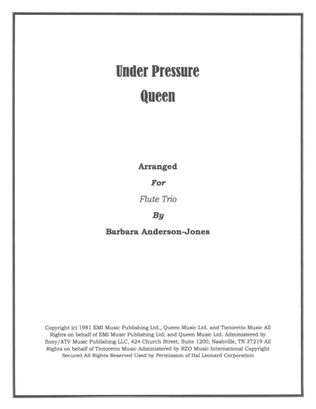 Book cover for Under Pressure