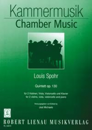 Book cover for Quintett d-Moll op. 130