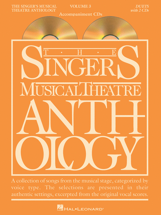 Book cover for Singer's Musical Theatre Anthology Duets Volume 3
