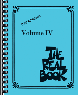 Book cover for The Real Book – Volume IV