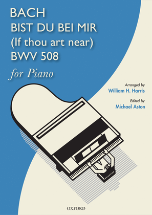 Book cover for Bist du bei mir (If thou art near), BWV 508