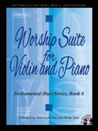 Book cover for Worship Suite for Violin and Piano - Book